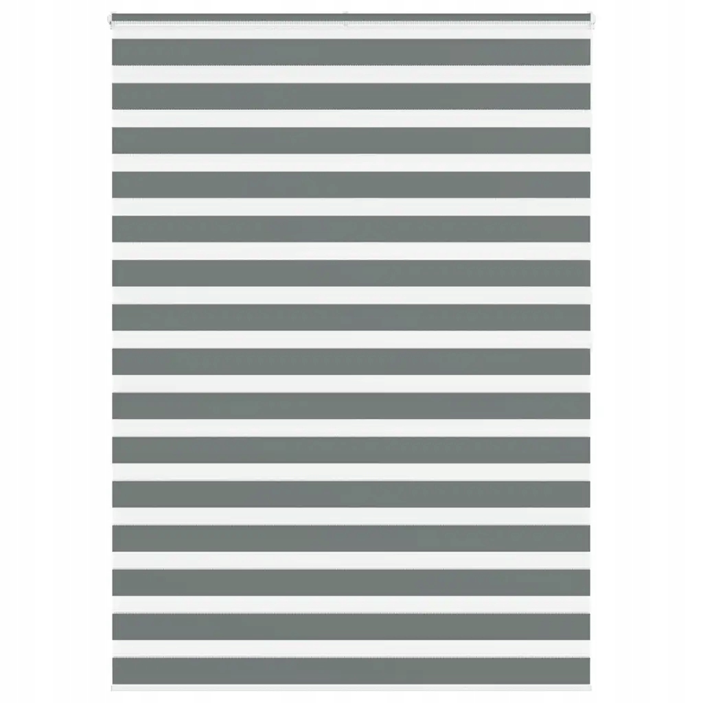 Zebra roleta tmavě šedá 155x200cm šířka látky 150,9cm polyester Šedá 401416