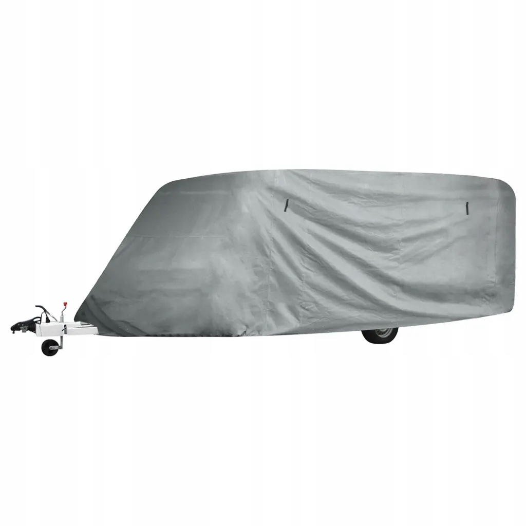 Obal na karavan 610x230x220 cm, šedý, voděodolný, Uv