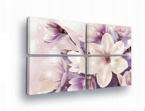 Obraz 120x80 Jemnosť sviežosť jar kvitnutie magnólia romantika