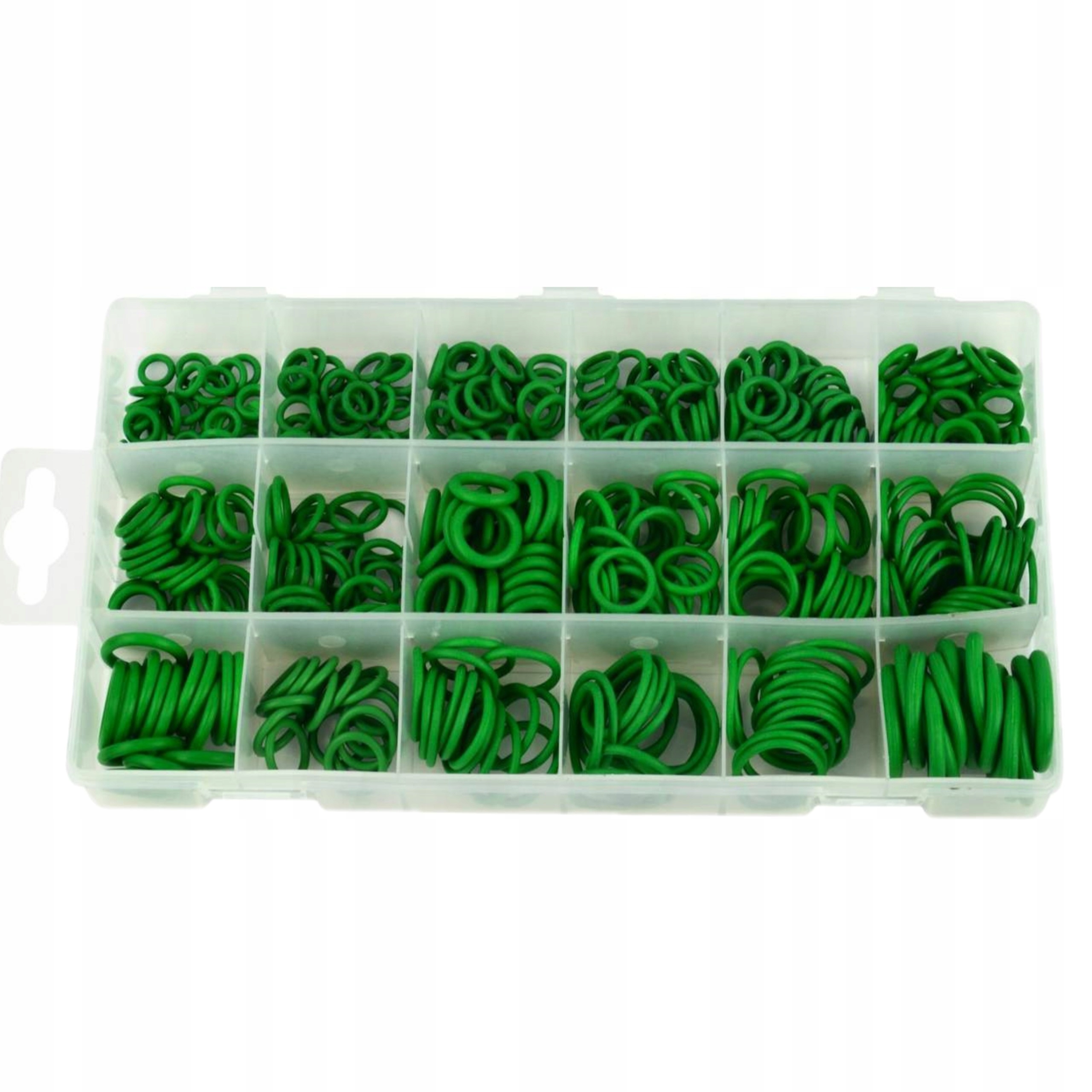 ORINGI DO KLIMATYZACJI USZCZELKI ZESTAW 420 SZTUK O-RING 18 ROZMIARÓW