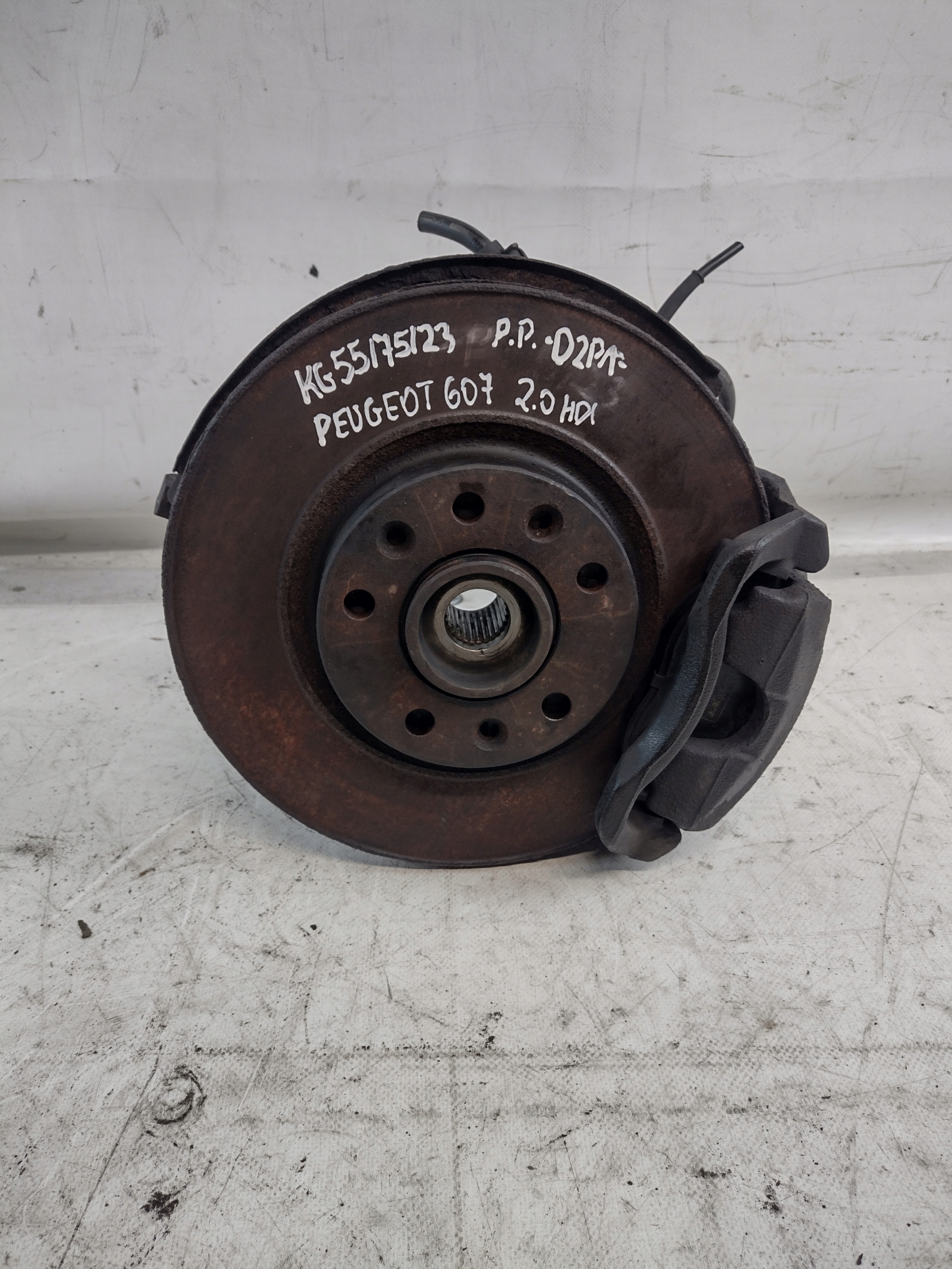 swing right front EU PEUGEOT 607 2.0 16V 03r.