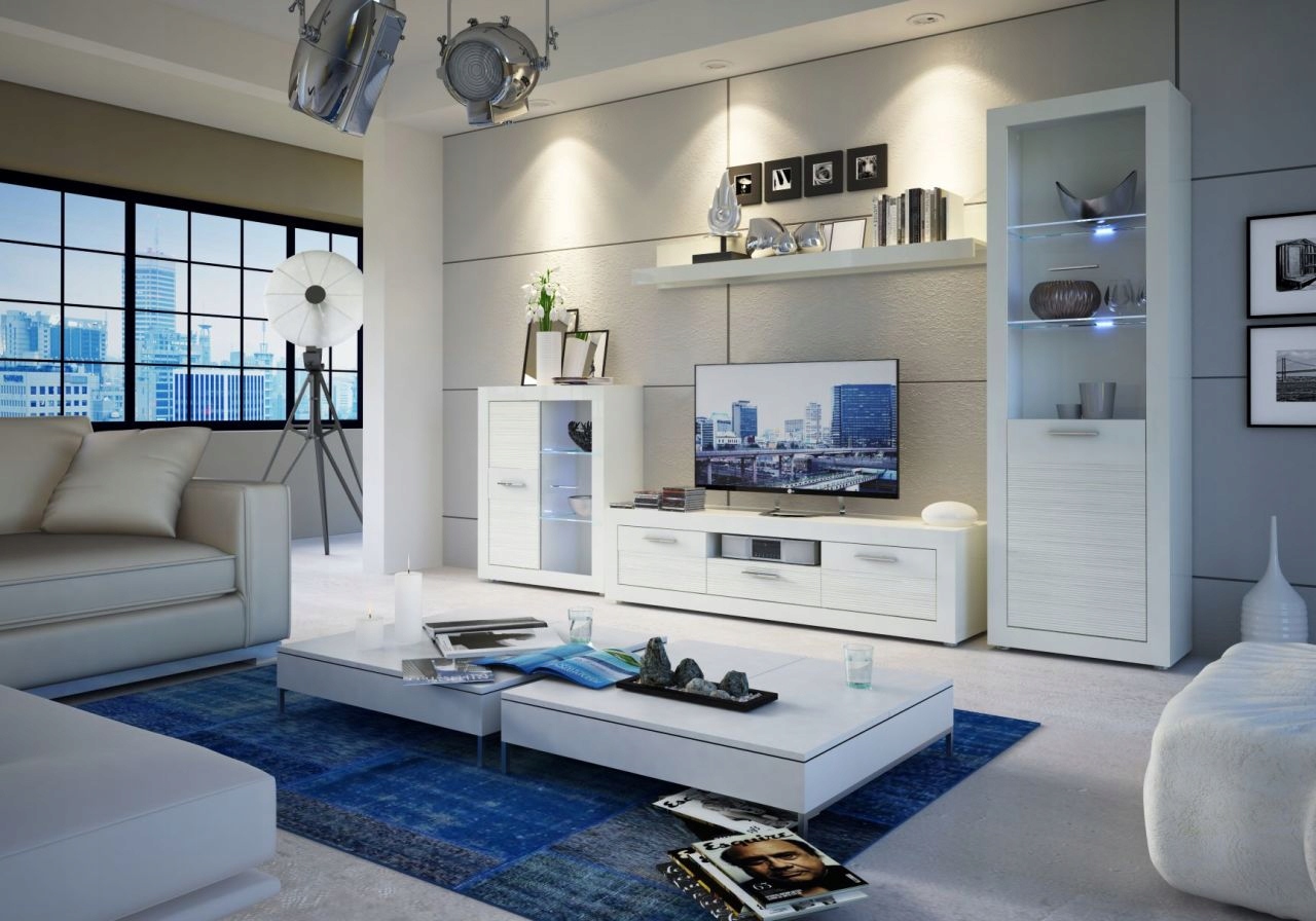 MB2-FX Meblościanka (biała) LED