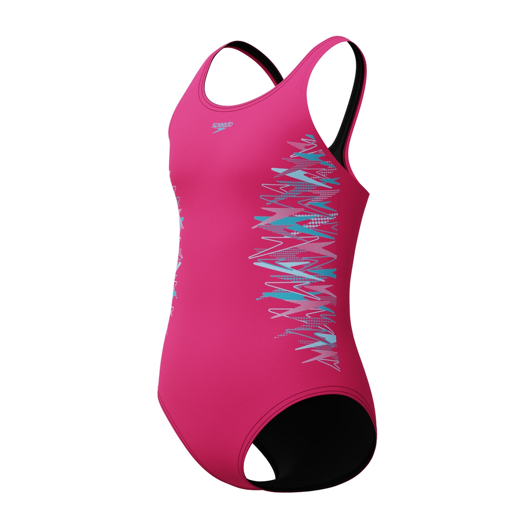 Strój kąpielowy dziewczęcy Speedo Placement Muscleback 140