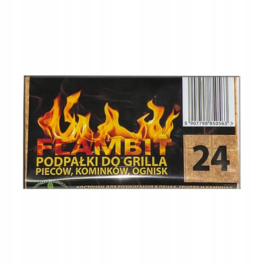 

Flambit Rozpałka Szara Kostka 24SZT
