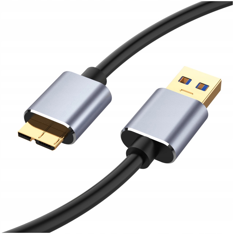 KABEL PRZEWÓD USB 3.0 A-B MICRO USB B DO DYSKU ZEWNETRZNEGO HDD 0,5m