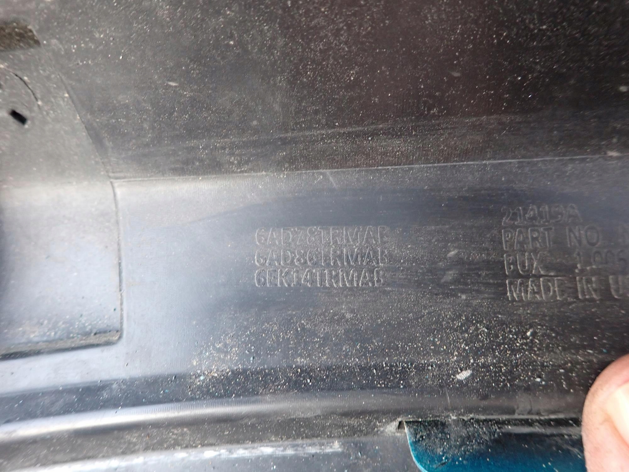 JEEP WRANGLER IV 4 17-> moulding cap right rear part