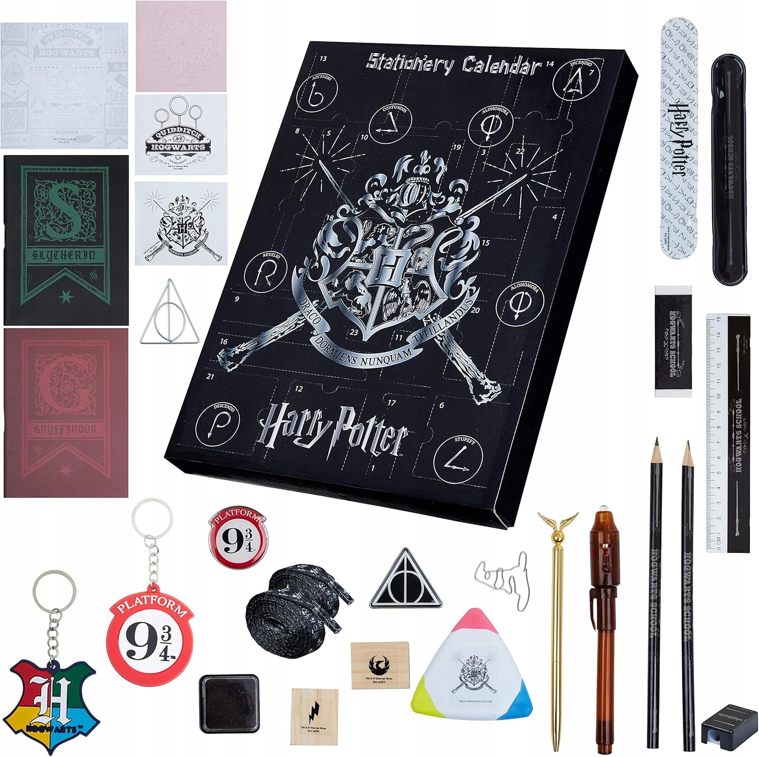 Adventní Kalendář Harry Potter Gryffindor Vánoční Dárek 2024