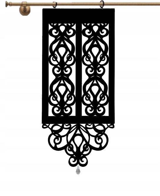 

Panel Gotowy Ażur Ekran Firana 50 X 130cm