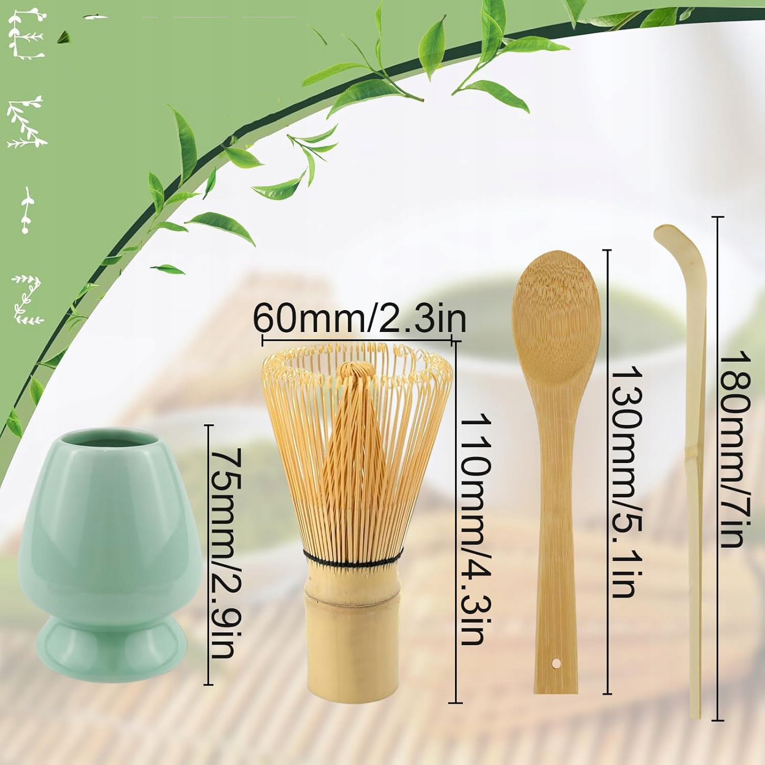 TRZEPACZKA MATCHA, MISKA DO MATCHA, POJEMNIK DO MATCHA, DO HERBATY MATCHA Marka inna