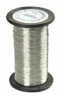 

Drut pszczelarski do ramek 0,5mm 0,450g Nierdzewny