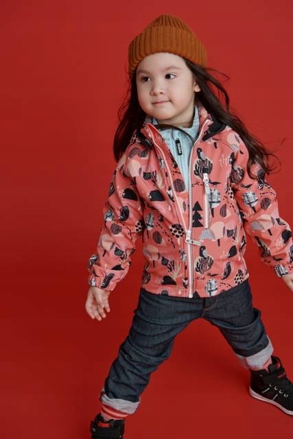 Kurtka reima softshell, Vantti, Różowy Płeć dziewczynki