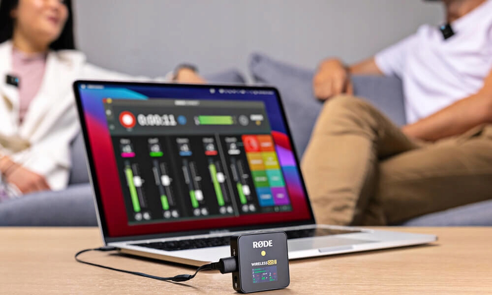 System mikrofonowy RODE Wireless Go II Single Łączność bezprzewodowa