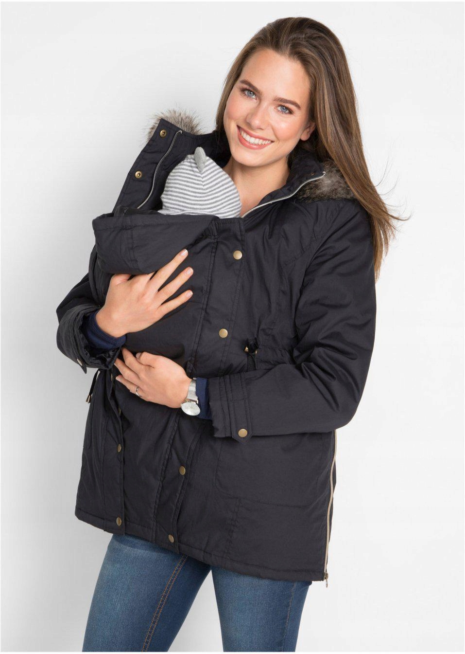 Bonprix PARKA CIĄŻOWA 38 Marka Bonprix