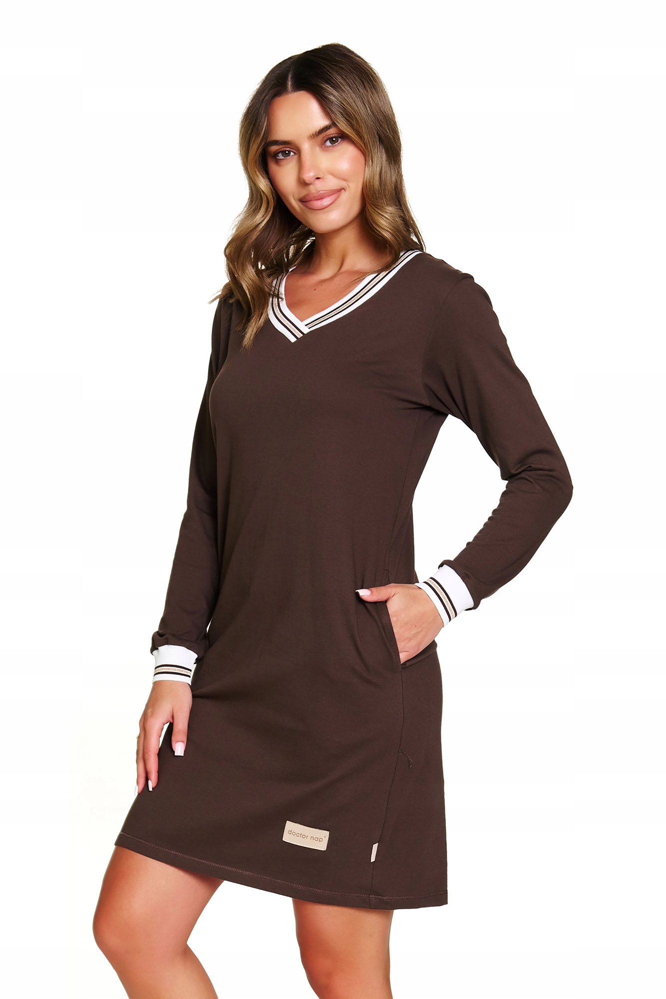 Košile Doctor Nap TM.4534 L Brownie