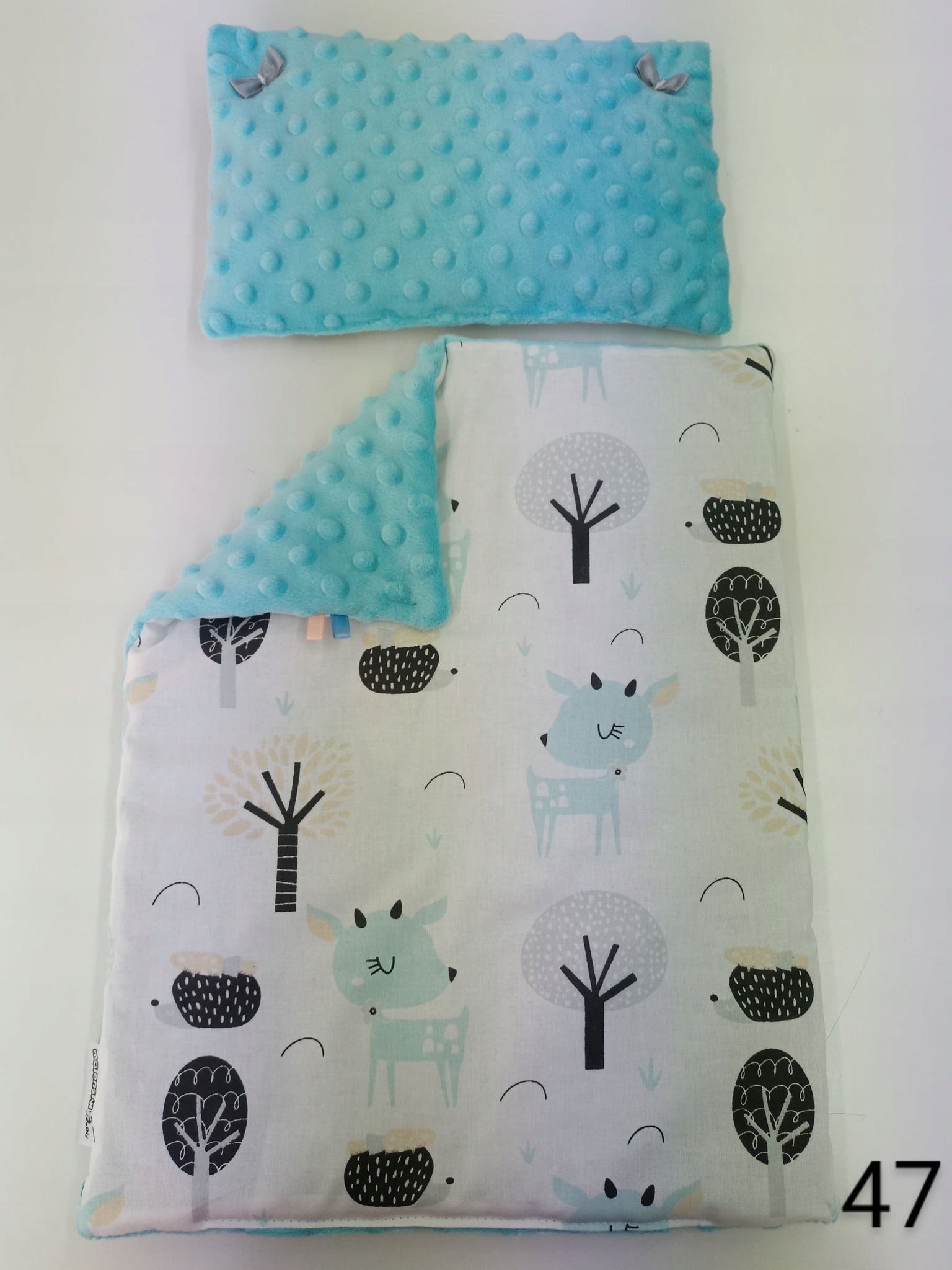 Pościel dla lalek dwustronna. PRODUCENT. Marka Doreen