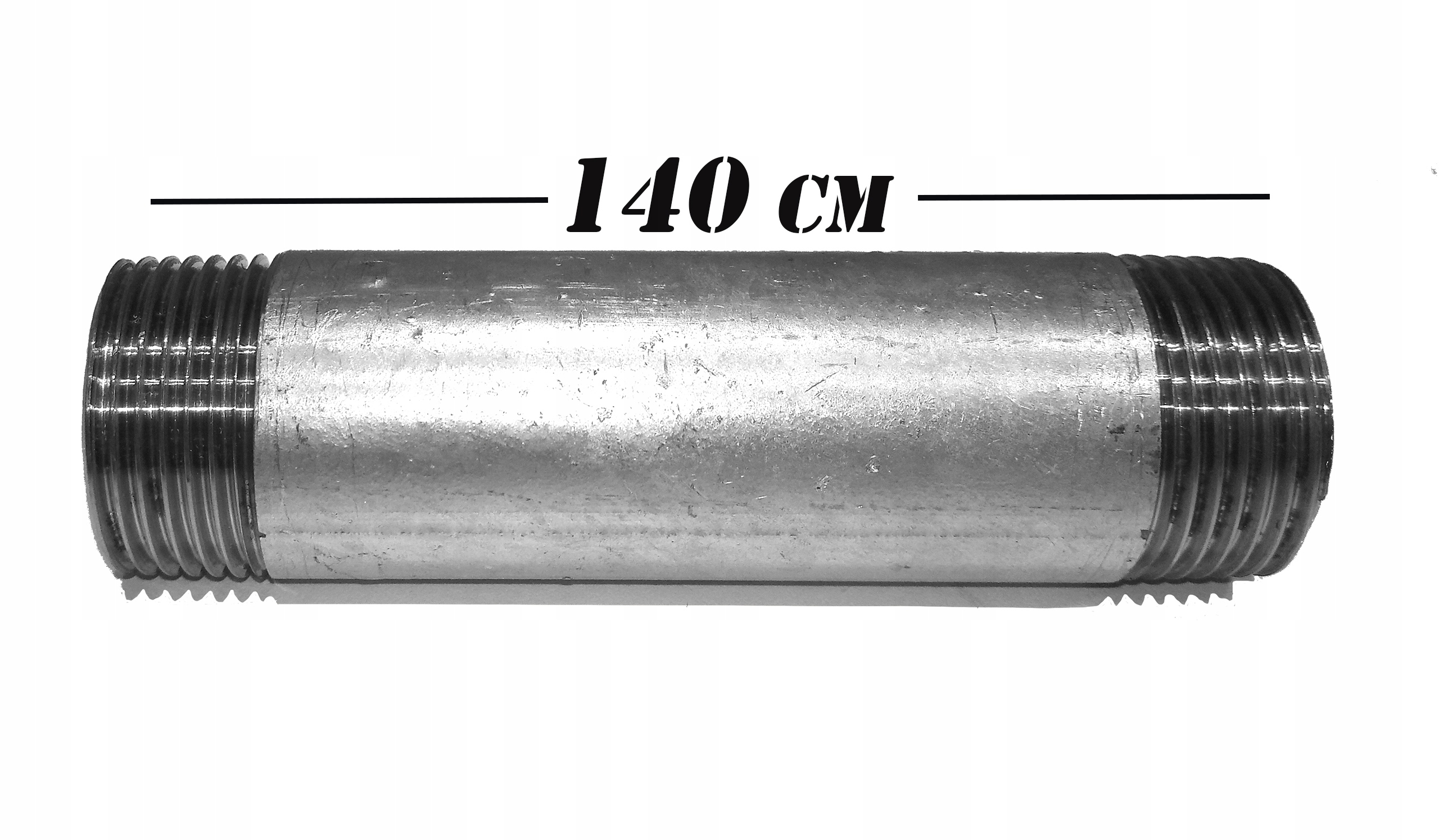 

Rura stalowa ocynkowana gwintowana 3/4" 140cm