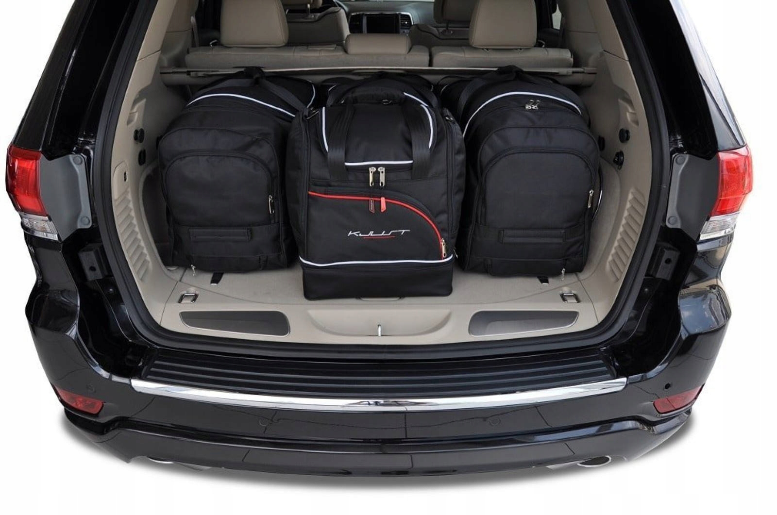 J&j Automotive Sada 4ks cestovných tašiek Sport pre Jeep Grand Cherokee 20