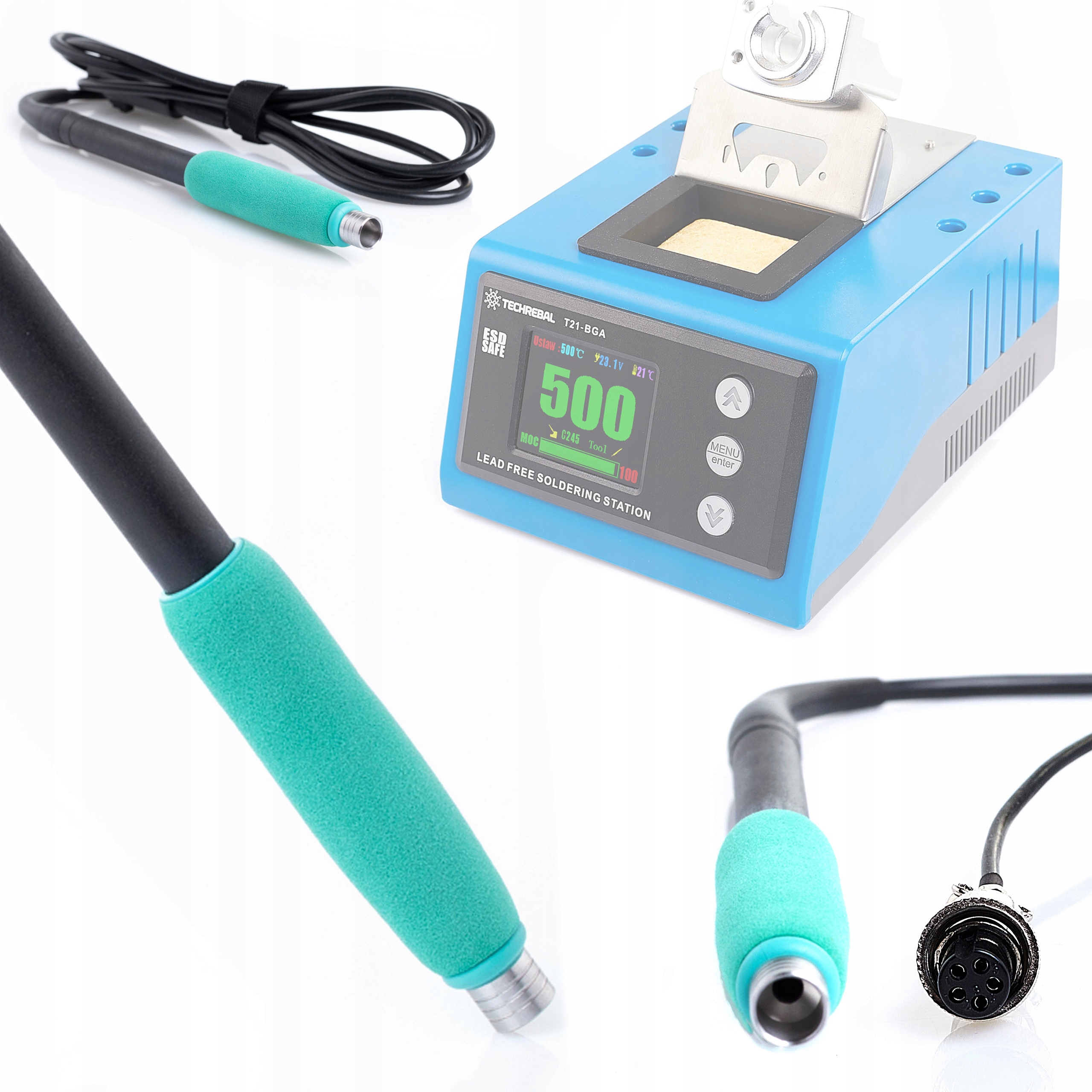 Baňka Na Hroty C210/T210 Pro Pájecí Stanici Techrebal T21-BGA 5 Pinů