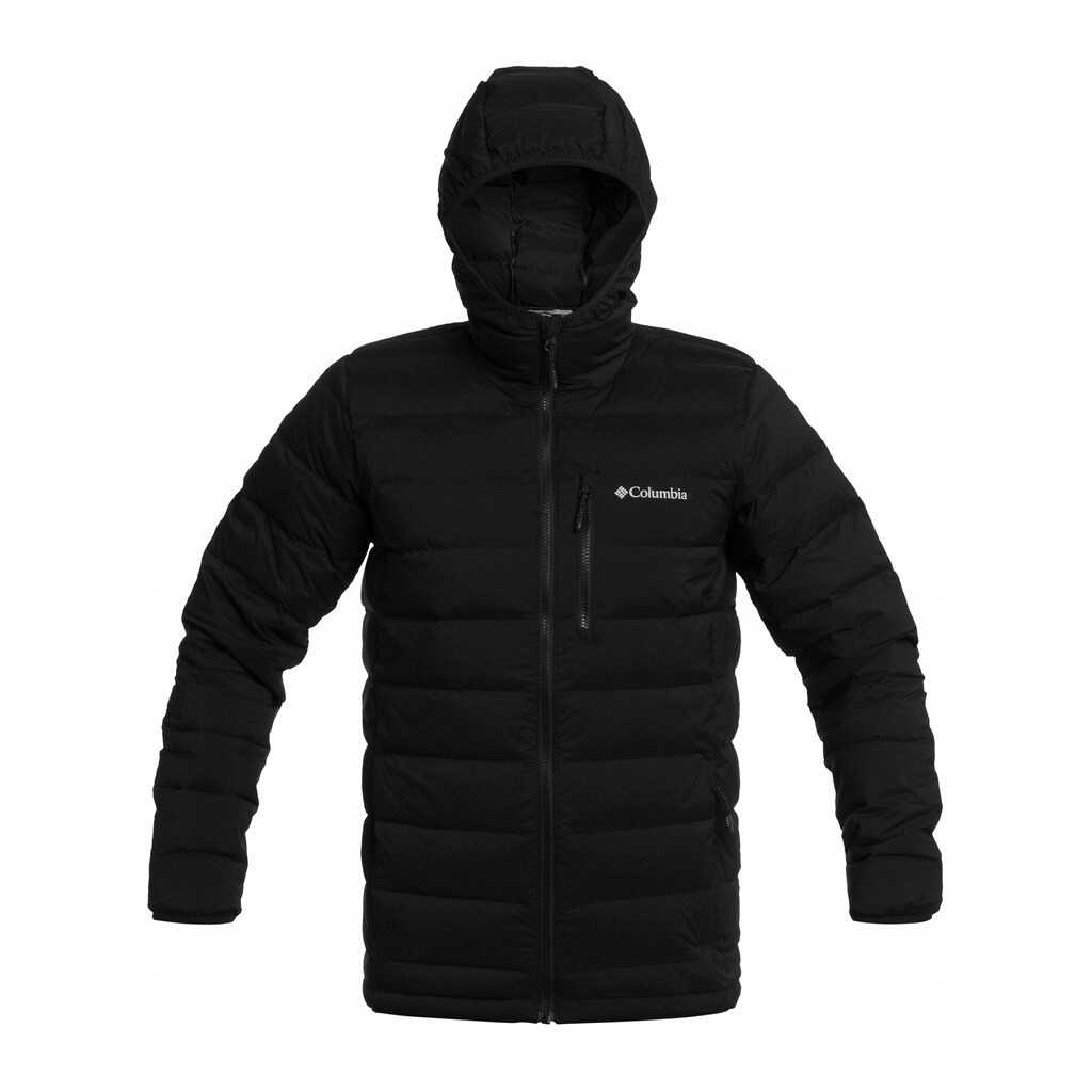 Péřová bunda s kapucí Columbia Drift Peak Stretch Down Hooded S