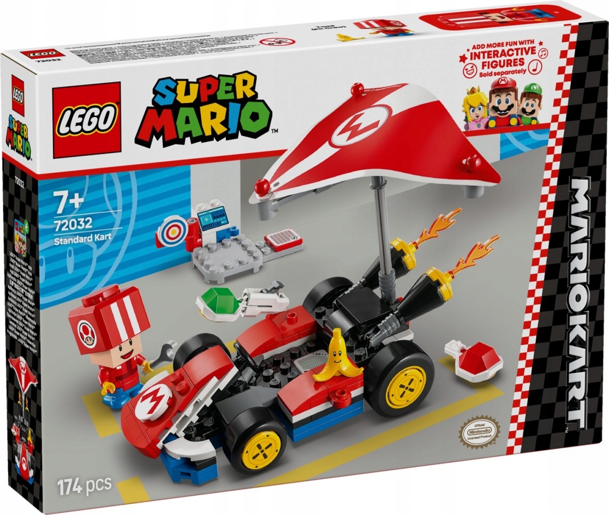 Lego Stavebnice Mario 72032 Mario Kart Standard Kart