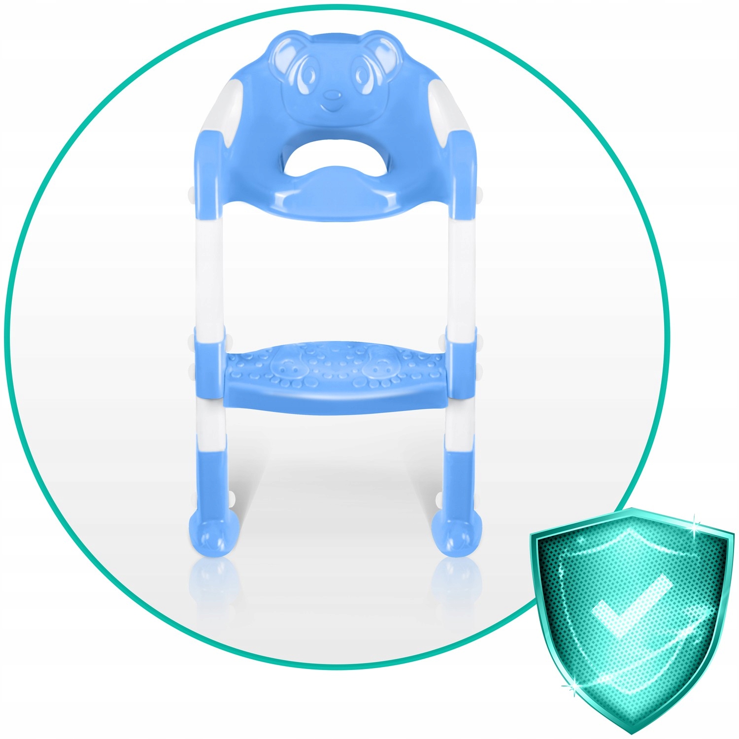 Nakładka na sedes dla dzieci z drabinką koala Ricokids 729100 niebieska Waga produktu z opakowaniem jednostkowym 1.35 kg