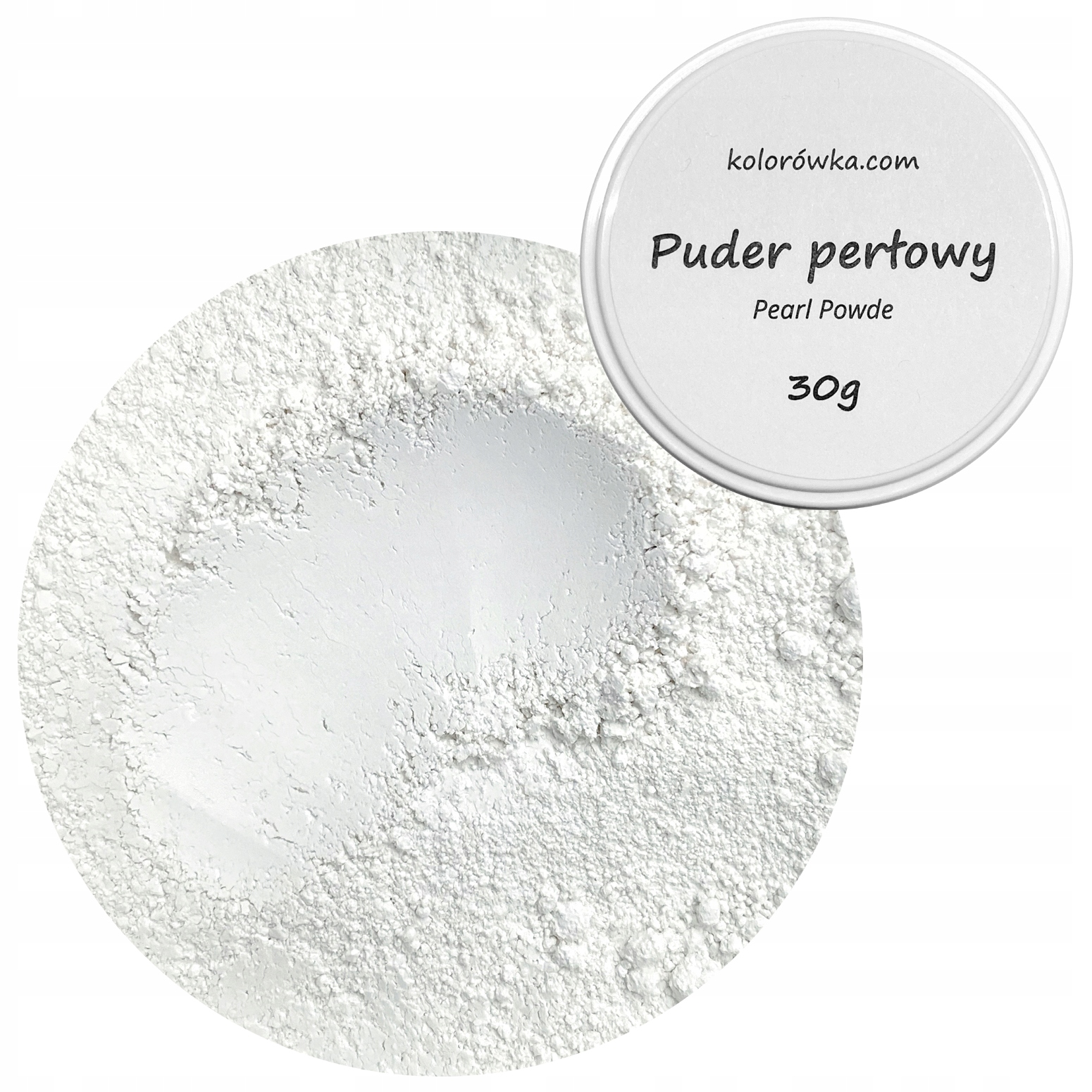 Puder perłowy Pearl Powder naturalny matujący pielęgnujący 30 g