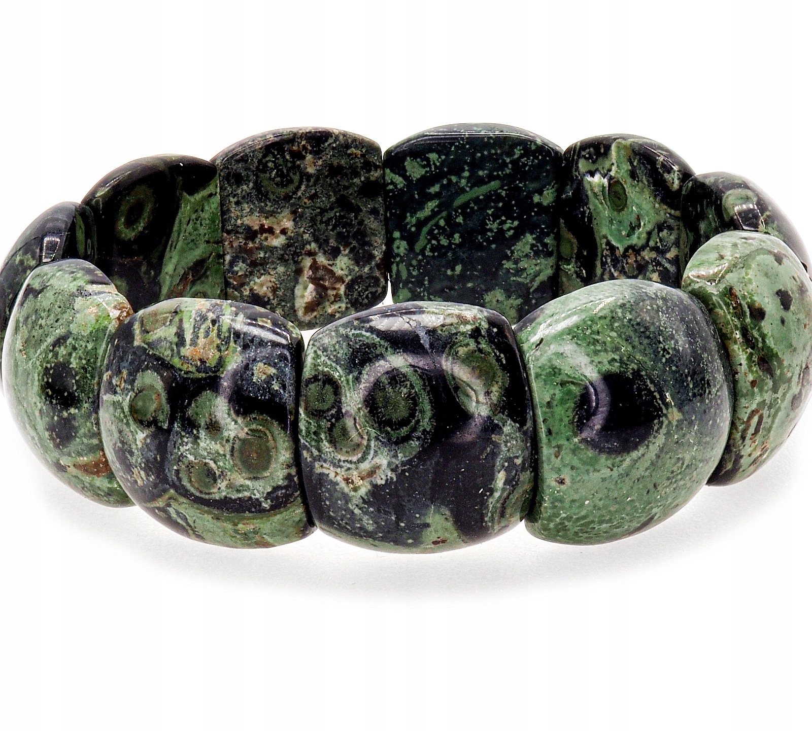 Jaspis Kambaba Náramek Přírodní S Certifikátem