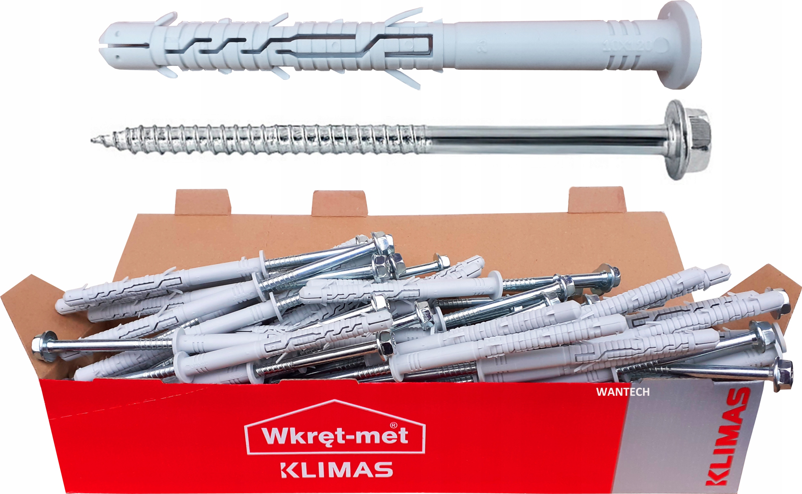 

Kołki Rozporowe Kpr Fast K 10szt. 10x80 Wkręt Met