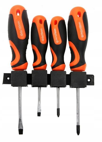 ZESTAW ŚRUBOKRĘTÓW WKRĘTAKÓW Z MAGNESEM 4SZT Marka Mar-Pol