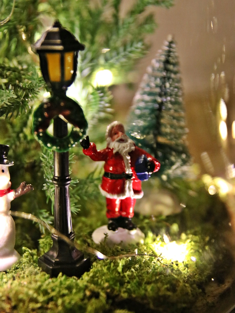 FIGURKI do stroika OZDOBA zimowa DEKORACJA 6szt Marka MPLCo