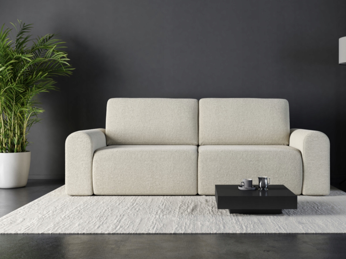 3místná pohovka 250 funkce Spaní Automat DL Kontejner Boucle O-sofa