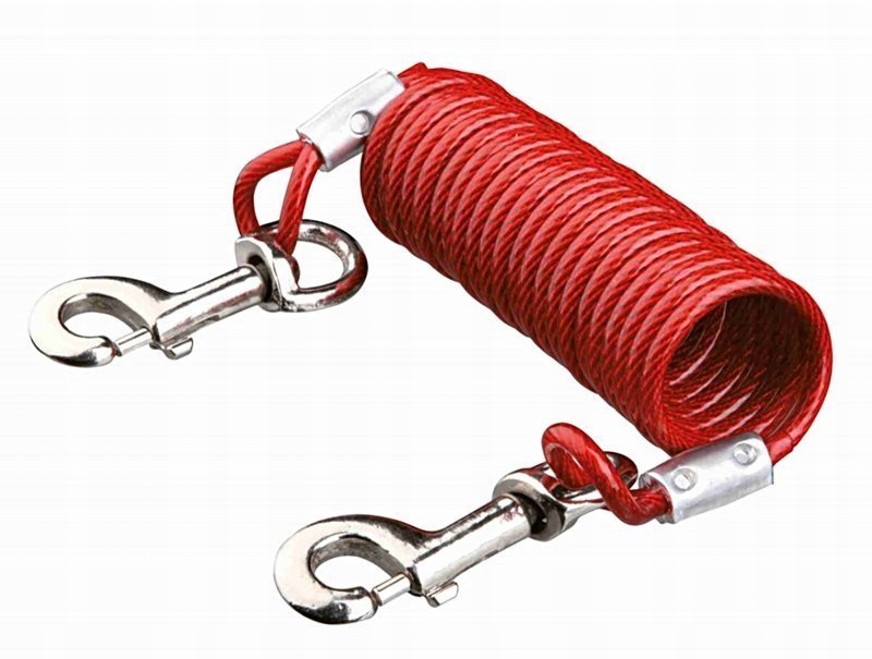 

Linka stalowa dla psa do 50 kg spiralna Trixie 5 m