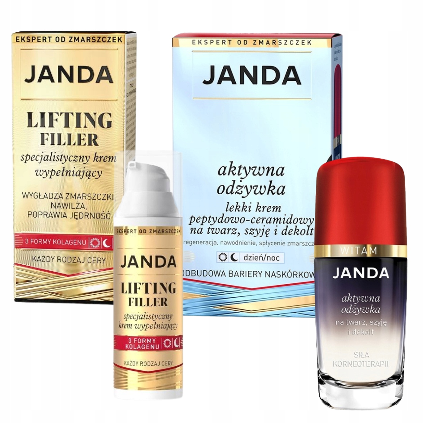 Janda Sada Vyhlazení Lifting Filler Kondicionér zpevnění Dárek