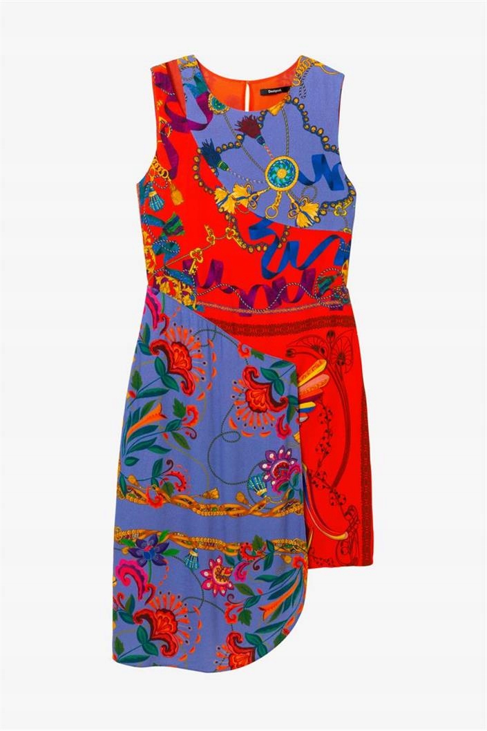 

Desigual Vest Tiwa sukienka we wzory 38 PH305 11
