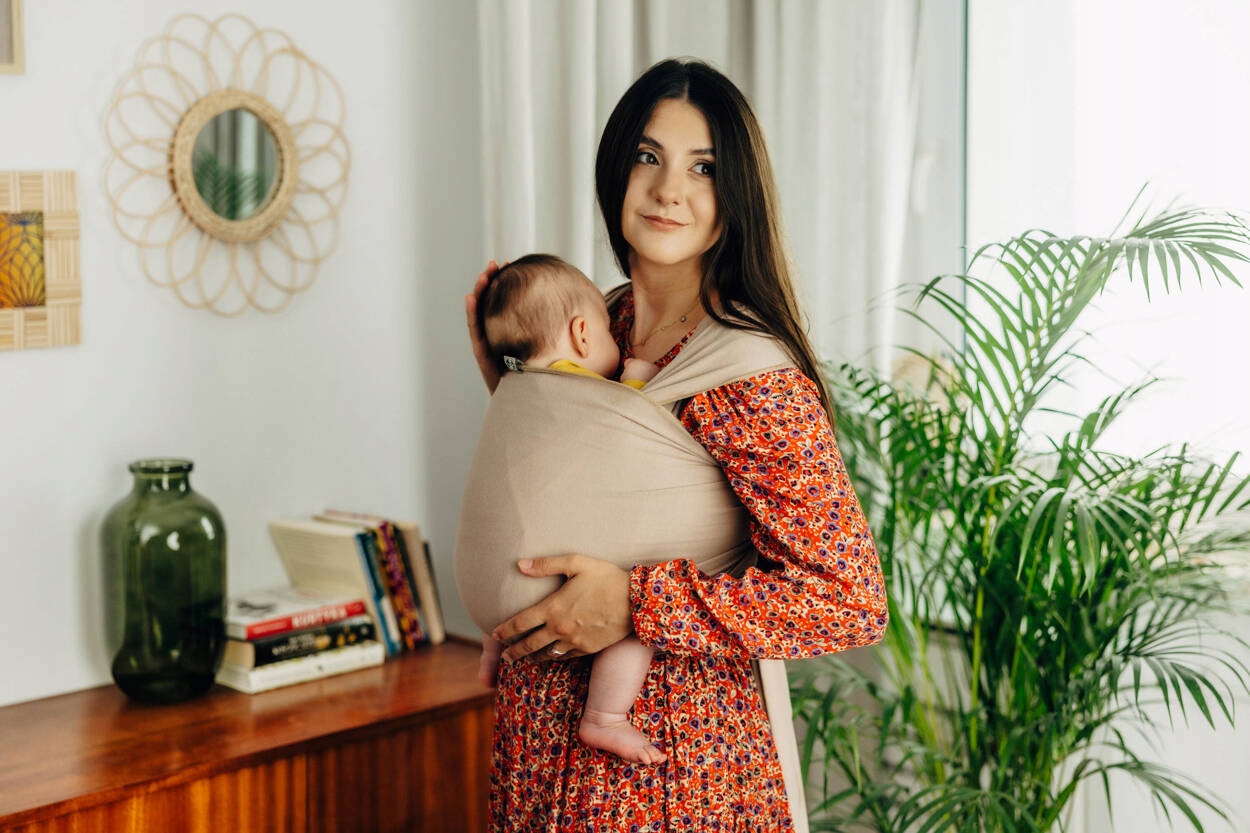 Chusta elastyczna LennyLamb - Nude Beige (5 m.) Długość 5.2 m