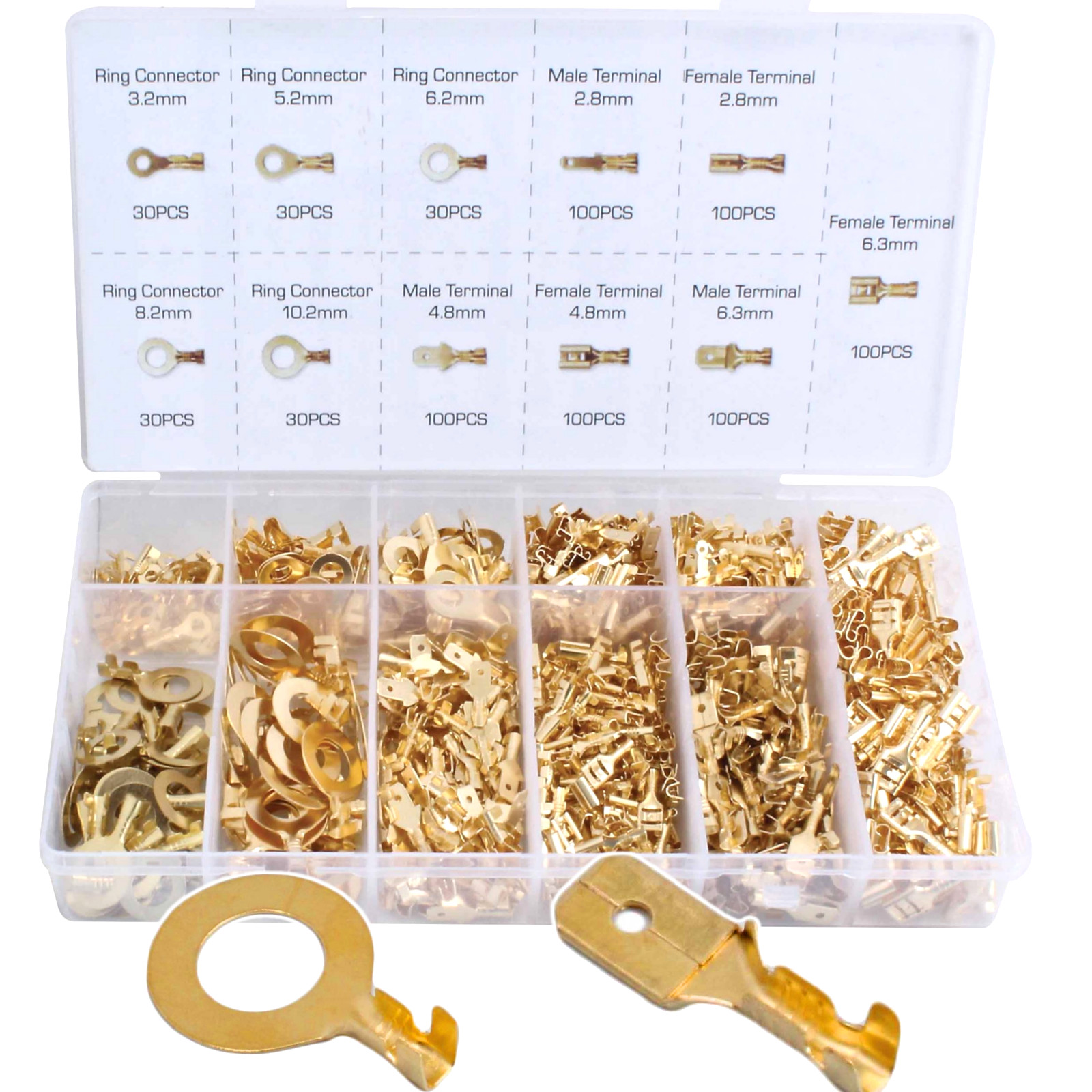 

Zestaw Konektorów Samochodowych Konektory 750szt.