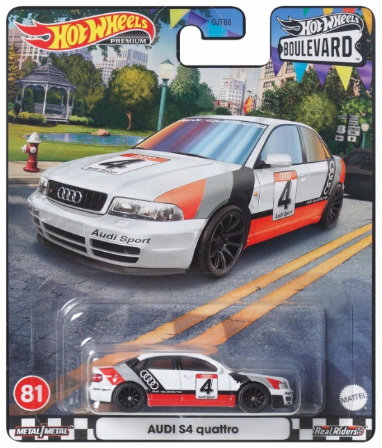 Hot Wheels Premium Audi S4 quattro Protektor Boulevard