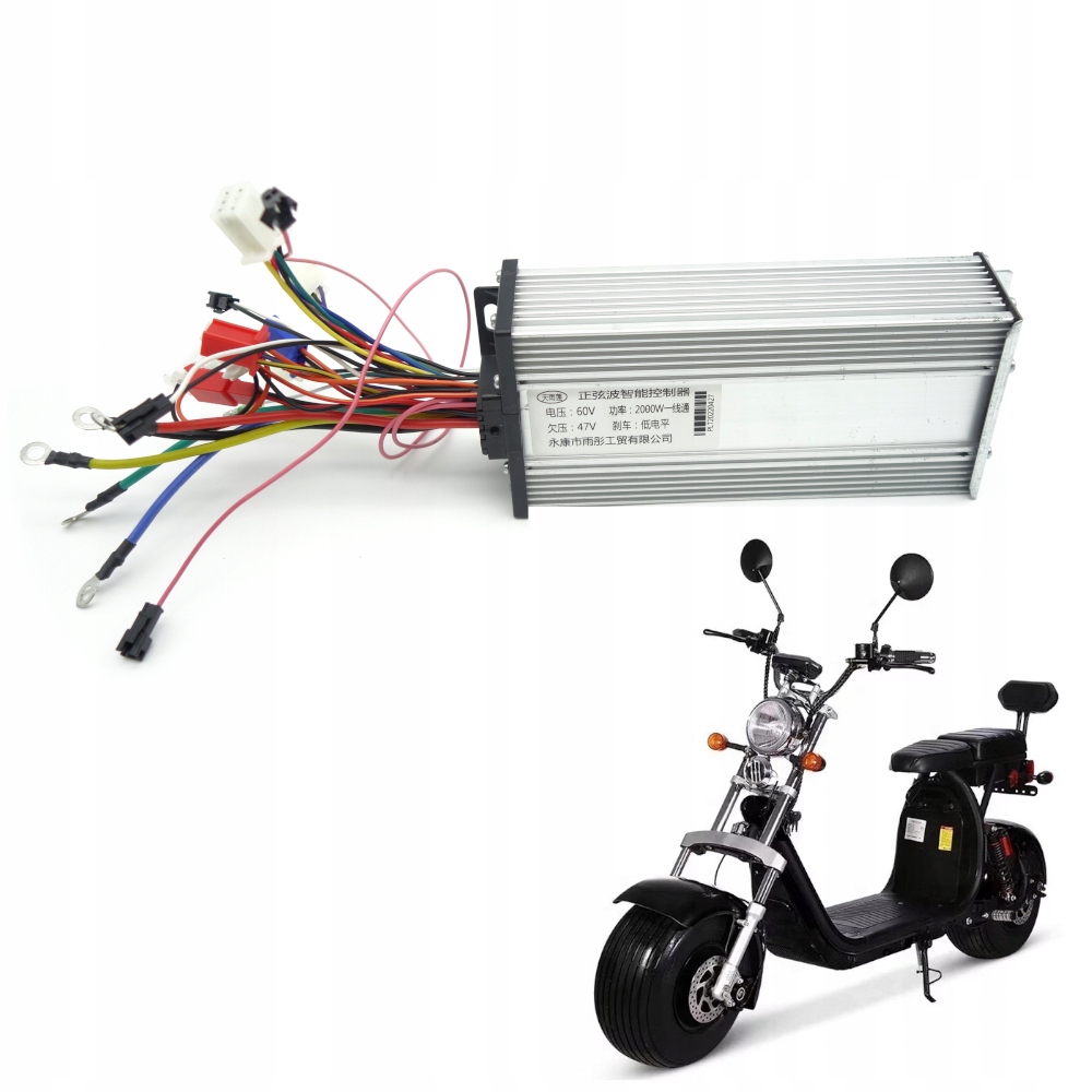 

Kontroler Sterownik 60V 2000W do City Coco