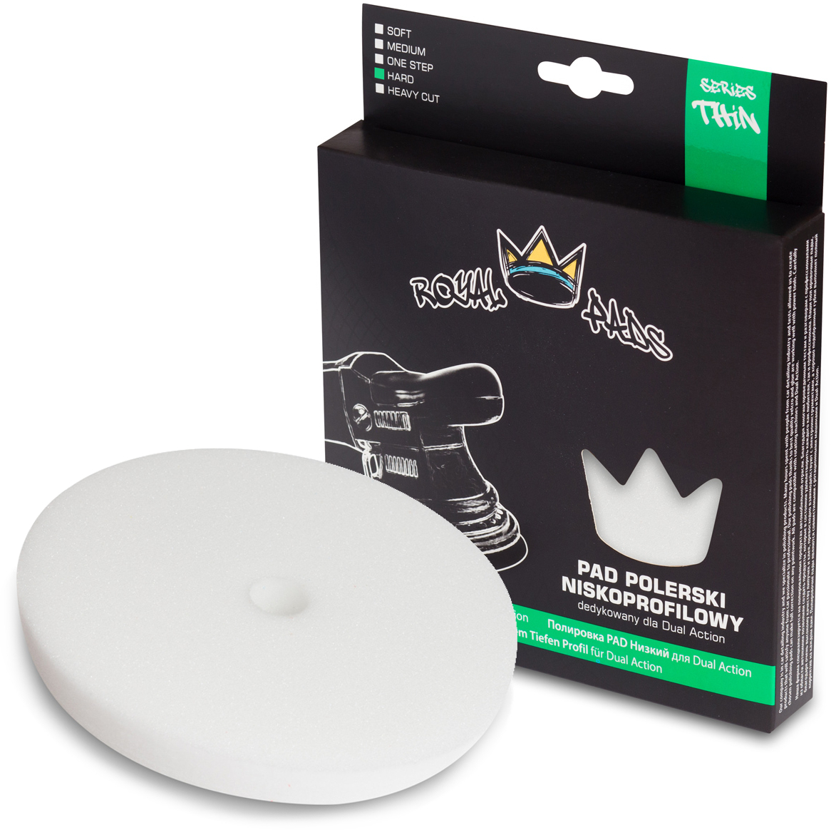 

Royal Thin Hard Twardy pad polerski Da 80/90 mm