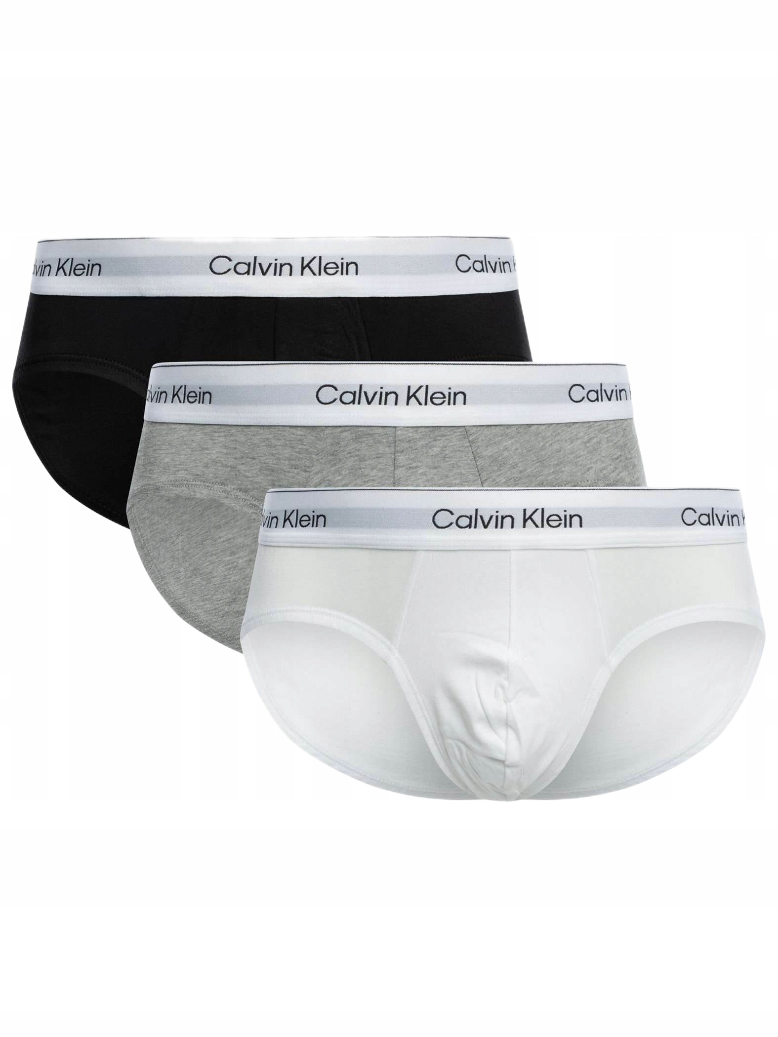 Calvin Klein pánské slipy 3-pack, vícebarevné, M