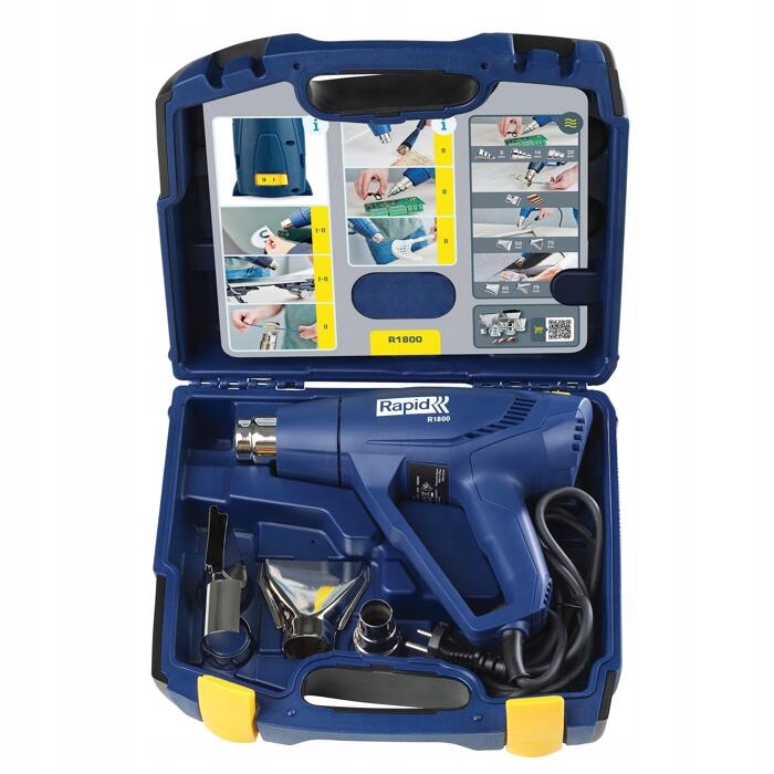 Opalarka Rapid R1800 1800 W 230 V 550°C ZESTAW Kod producenta RAPID-5001350