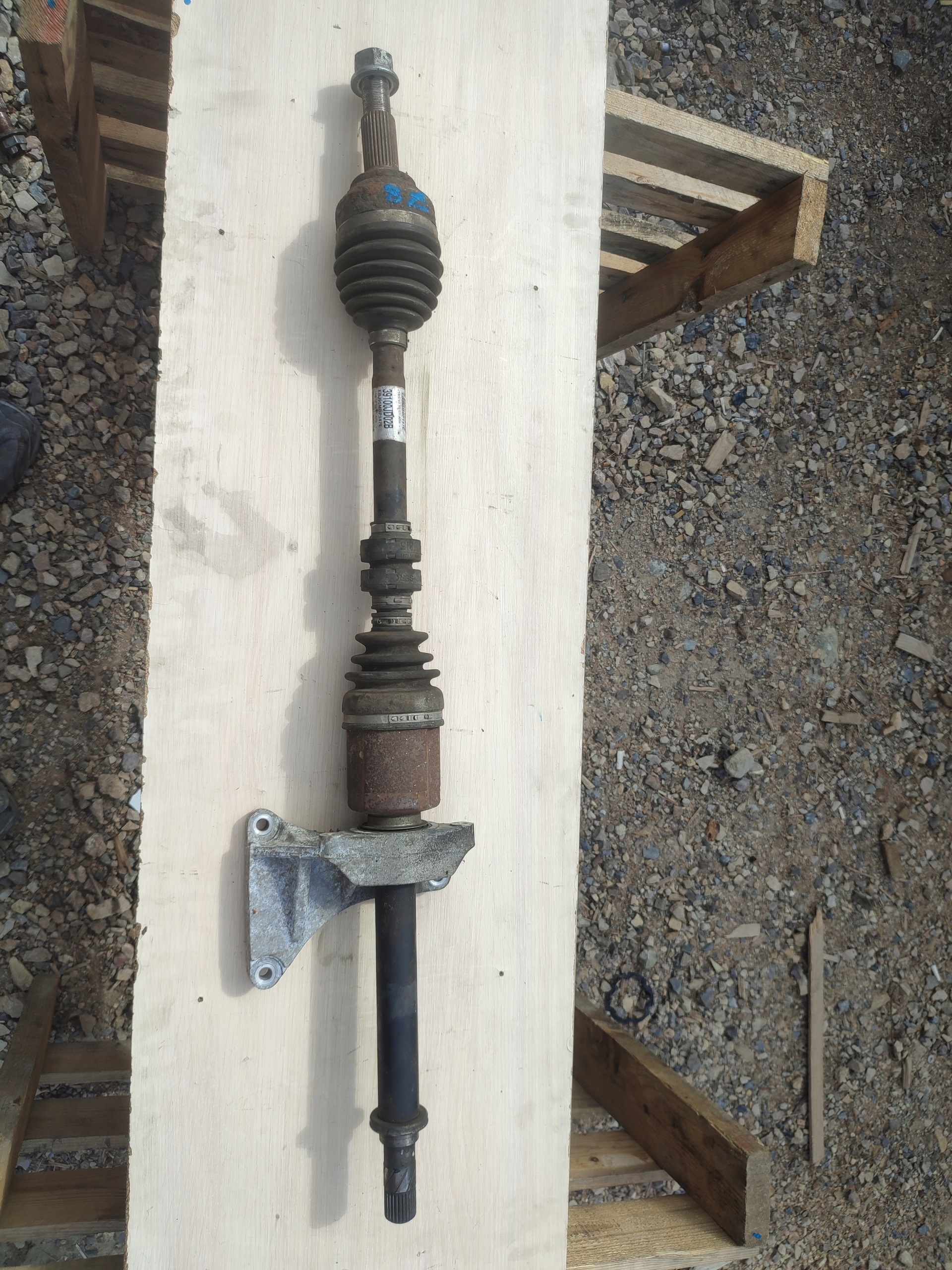 semi-axis right front right front NISSAN QASHQAI J10 1.6 39100JD02B
