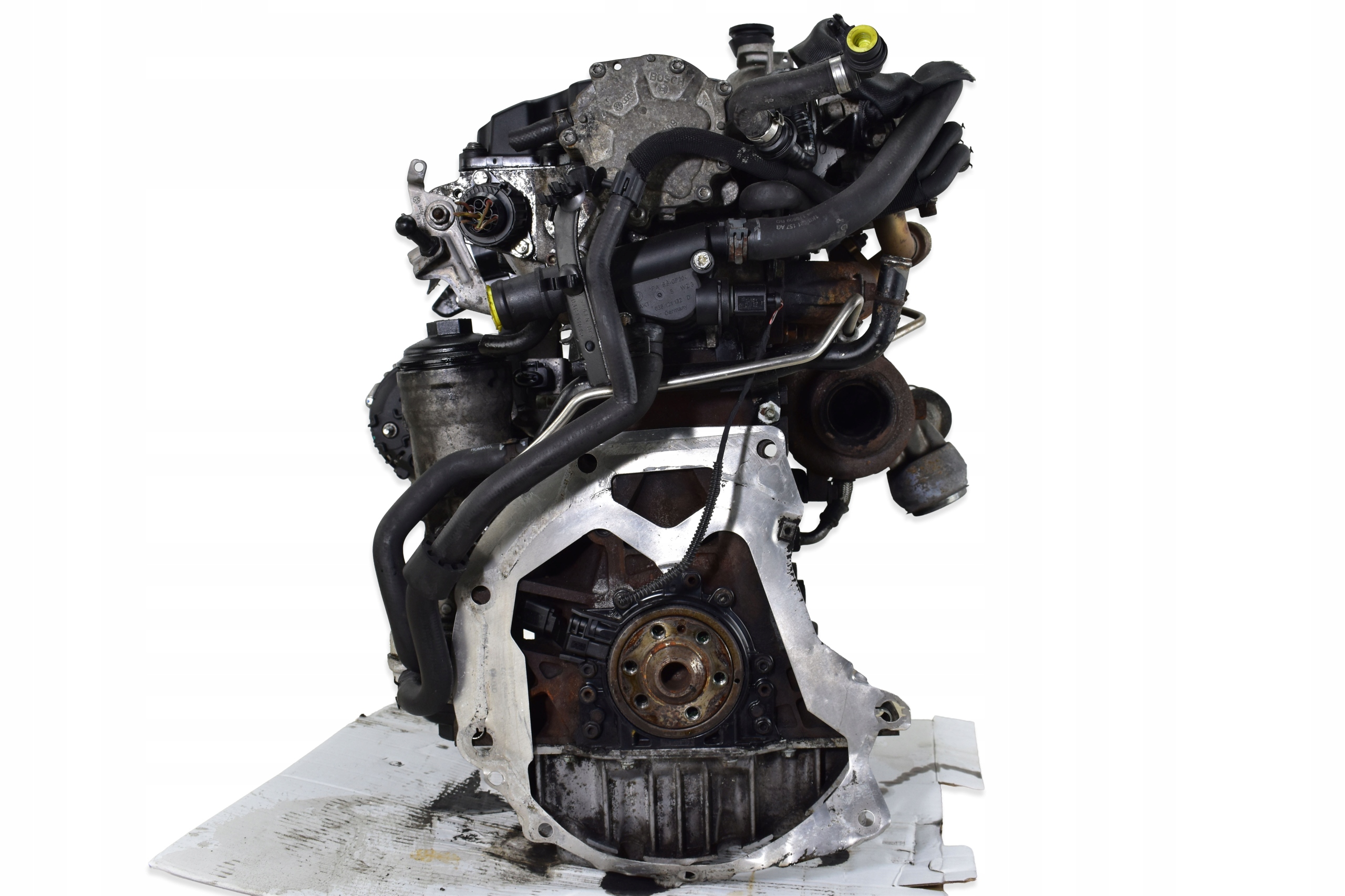 engine PASSAT B6 GOLF V TOURAN OCTAVIA II TOLEDO 1.9TDI 105KM BXE KOMPRESJA