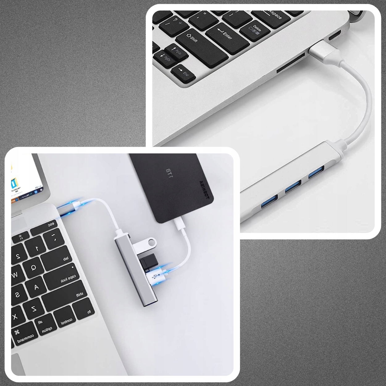 4W1 ROZGAŁĘZIACZ NA 4 USB 3.0 GOZGAŁĘŹNIK PRZEJŚCIÓWKA HUB ADAPTER DO PC Marka Inna