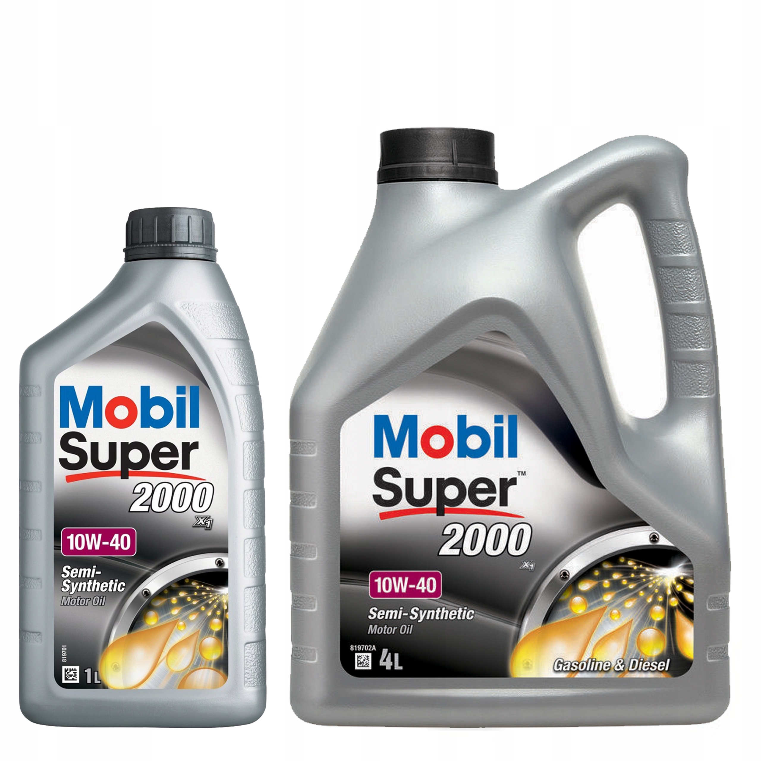 

Mobil 2000 10W40 4L 1L