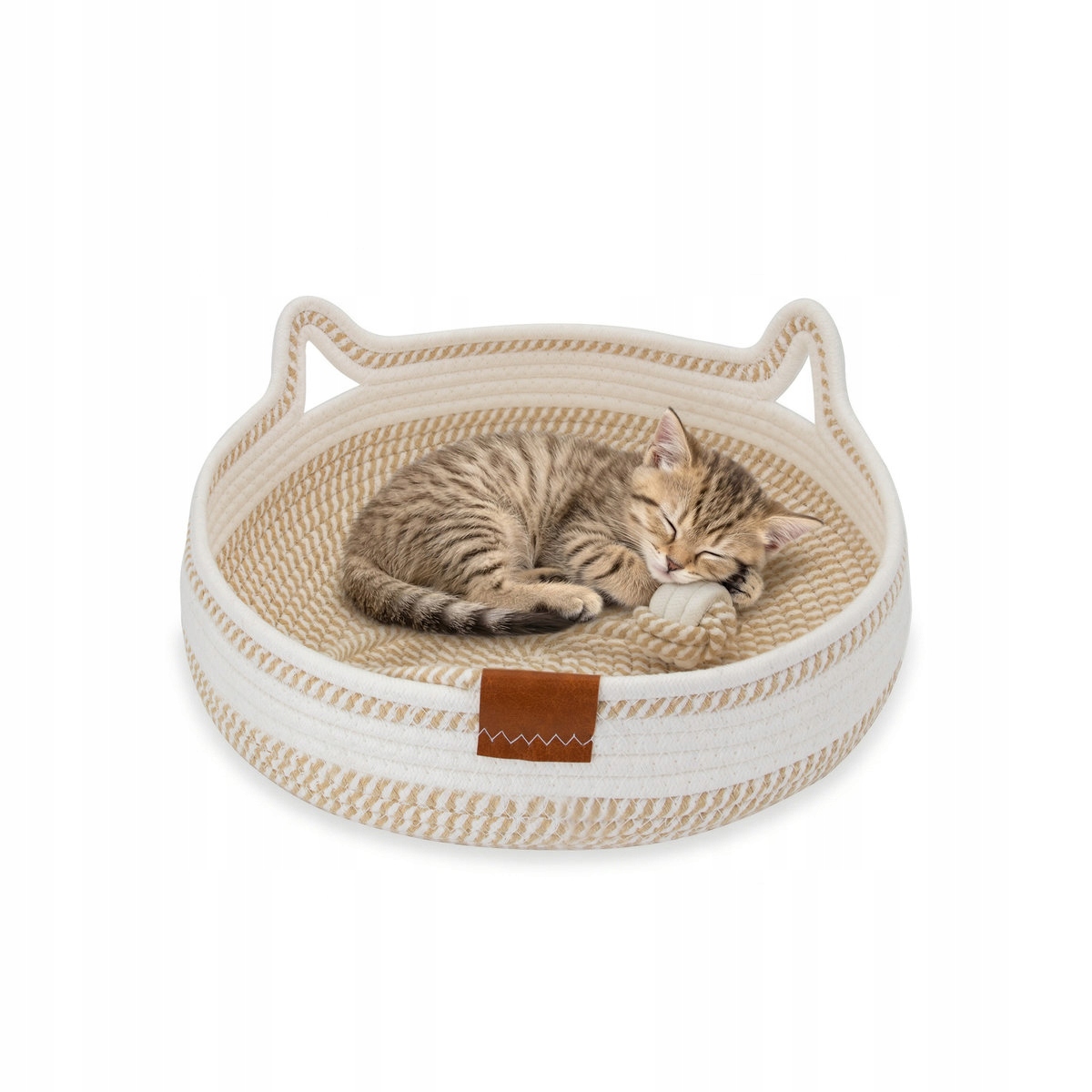 Pelíšek Carinio Playground pro psa kočku, bavlněné, 35 x 35 x 11