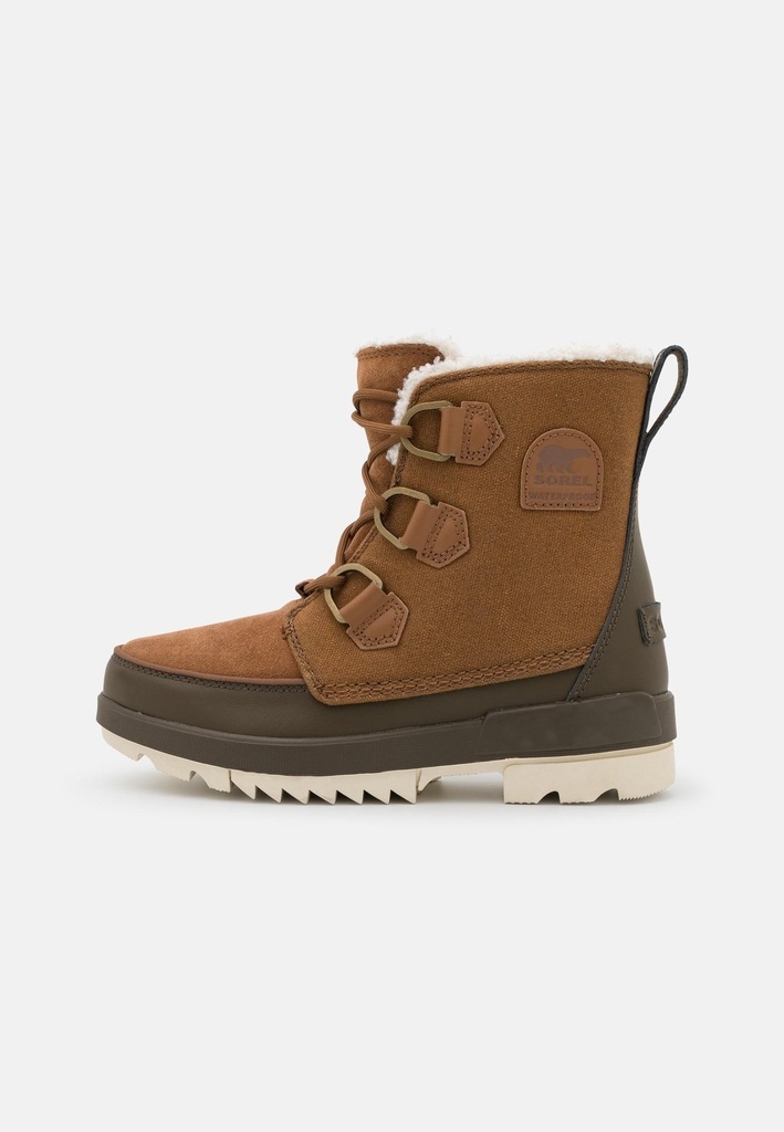 Sorel Kotníkové Boty Zateplené, Šněrovací, Hnědá Kůže 37 Jjc