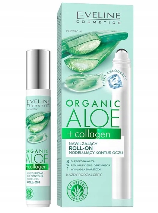 

Eveline Organic Aloe Nawilżający Roll-On Modelu...