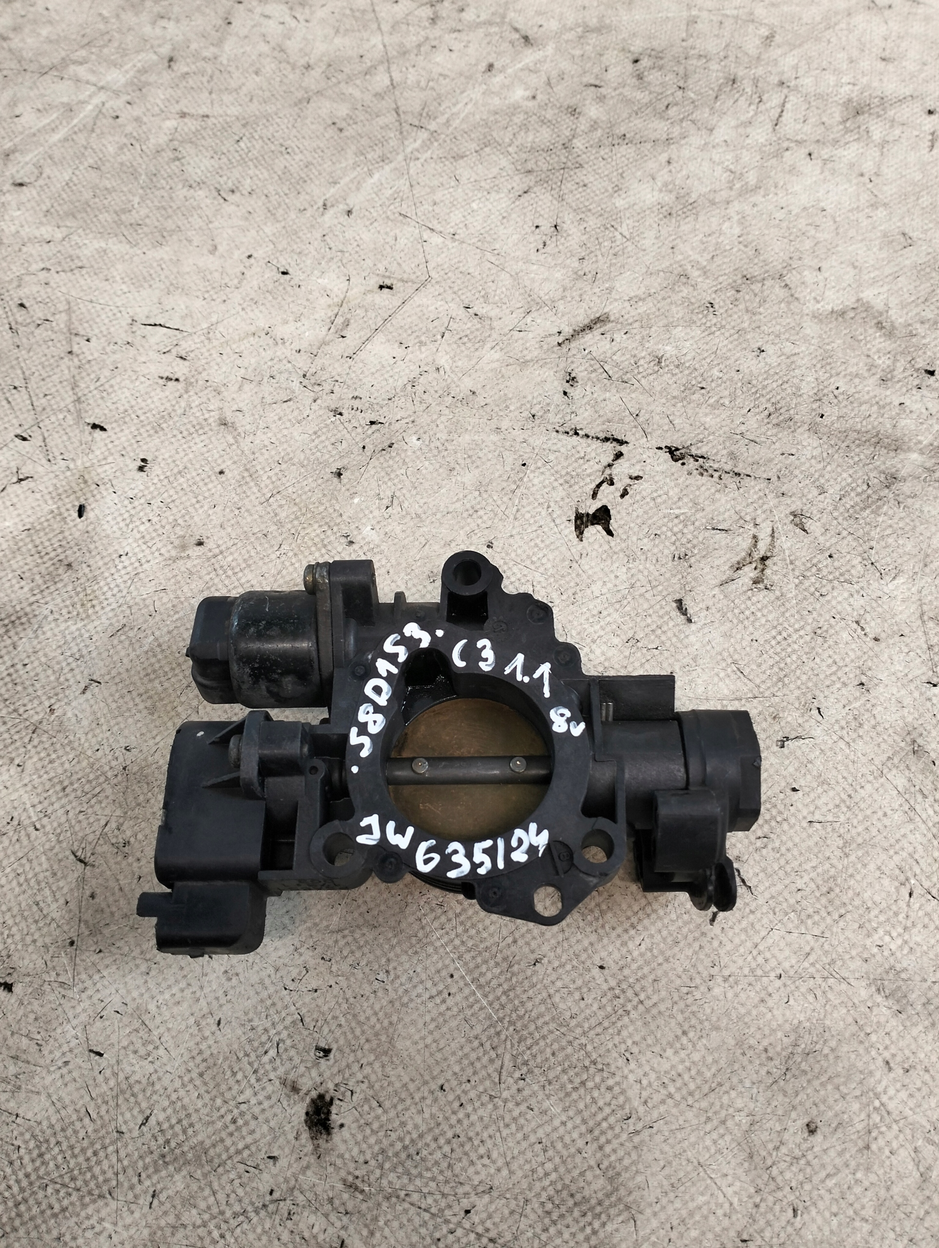 Valvola a farfalla CITROEN C3 1.1 8V 9642473280