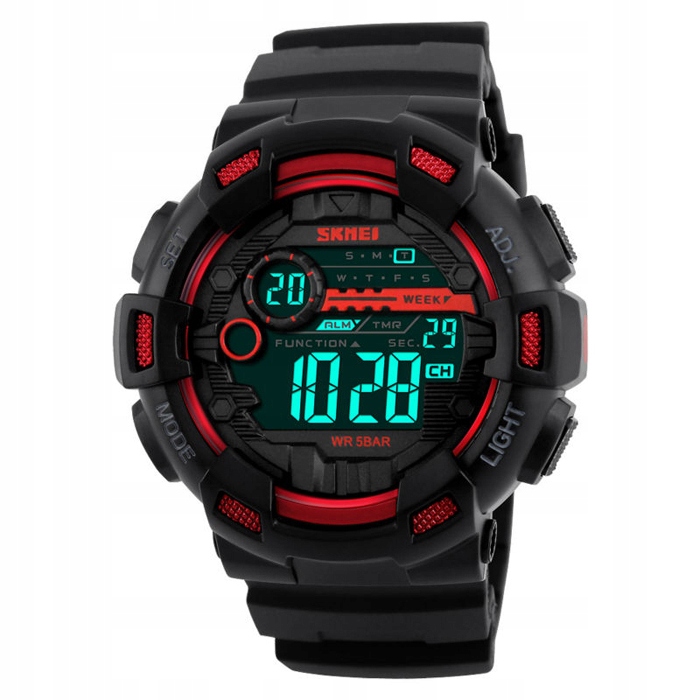 Skmei sportovní vodotěsné pouzdro 50 mm velikost pro každého WR50